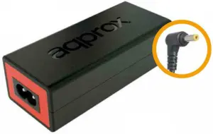 Approx Cargador HP 65W Adaptador 18.5V/3.5A para Smartphones y Telefonía