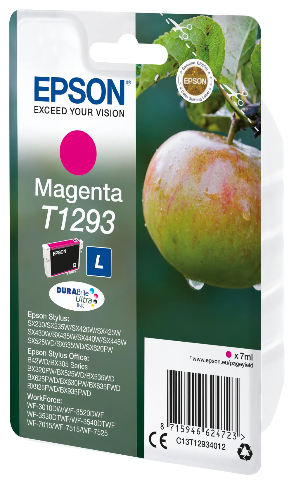 Epson T1293 Cartucho de Tinta Original Magenta