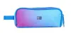 Oxford Estuche Portatodo con 3 Cremalleras y Asa Lateral en Material Reciclado - Mystic Blue