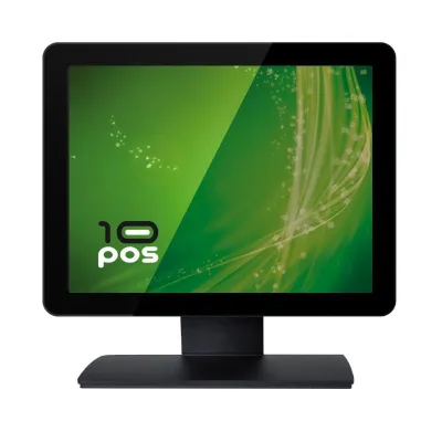 10POS Monitor Táctil 15" Flat con USB, HDMI y VGA