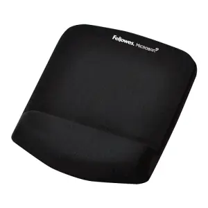 Fellowes Alfombrilla Con Reposamuñecas De Gel Y Espuma Alta Densidad Antibacteriana
