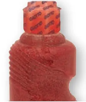 Giotto Glitter Tempera 250ml Color Rojo Botella Bio PET
