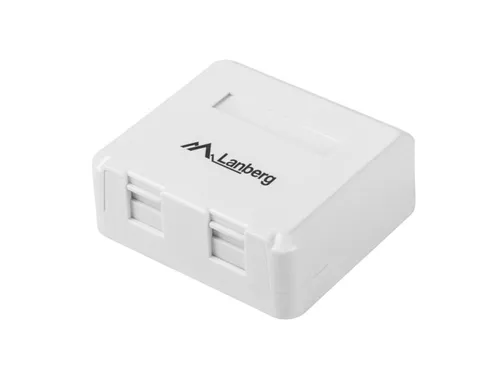 Lanberg Caja De Conexiones De Red Cat6 Blanca