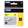 Dymo Tubo Termorretractil Cinta ID1-9 Negro Sobre Amarillo 9mm x 1.5m Rotuladora Rhino