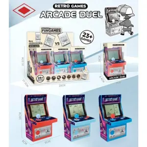 Roymart Máquinas Marcianitos 23 Juegos Clásicos Expositor 6 Unidades