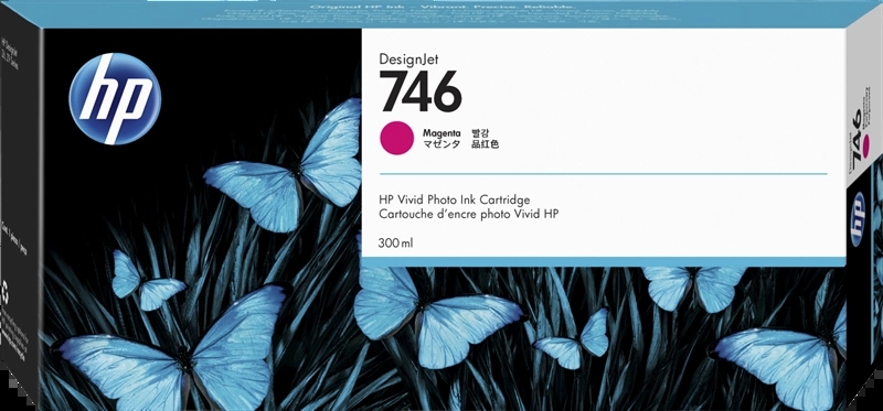 Hp 746 Magenta Cartucho De Tinta Original - P2V78A