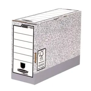 Fellowes Caja De Archivo A4 100Mm Gris
