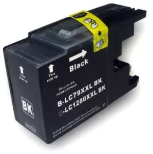 Brother LC1280XL Negro Cartucho de Tinta Compatible Reemplazo LC1280XLBK