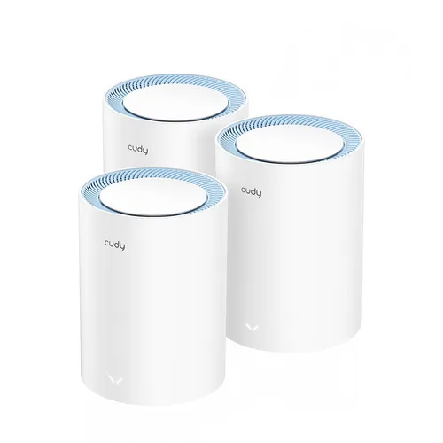 Cudy M1200 Pack De 3 Sistemas Wifi Mesh Ac1200 Dual Band