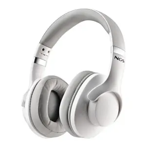 NGS Auricular Inalámbrico Bluetooth Con Cancelación De Ruido ArticStorm White
