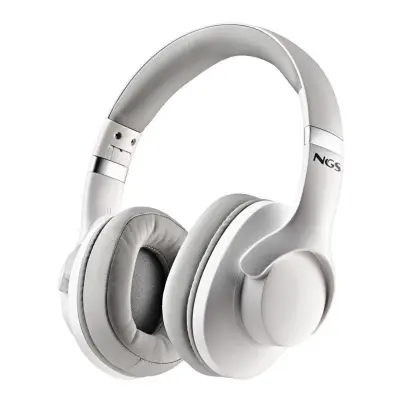 NGS Auricular Inalámbrico Bluetooth Con Cancelación De Ruido ArticStorm White