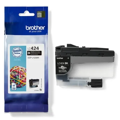 Brother Cartucho LC424BK Negro para Impresoras