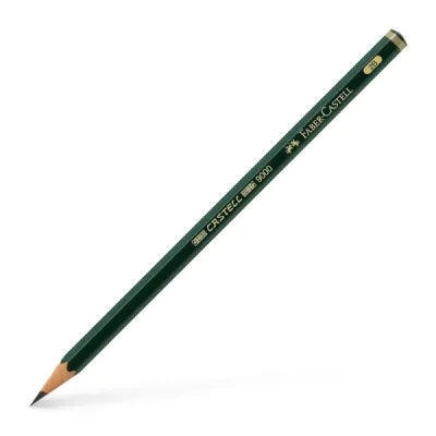 Faber-Castell Castell 9000 Lápiz de Grafito 2B con Mina Resistente a la Rotura