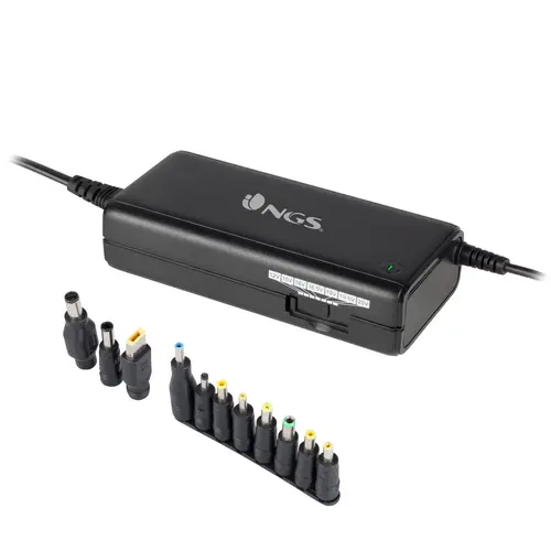 Cargador Universal De Portátil Ngs Ban 90W Con 11 Tips