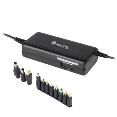 NGS Cargador Universal para Portátil 90W con 11 Tips