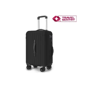 Lagart Maleta Trolley Cabina Rígida 20” 55x34x20cm con Asa Frontal y Cierre TSA - Negro