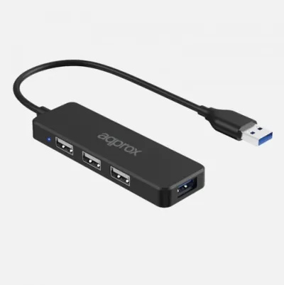HUB USB 3.0 APPROX APPC47: 3xUSB-A 2.0 y 1xUSB-A 3.0