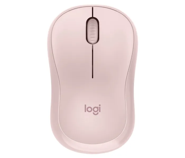 Logitech M240 Silent Raton Bluetooth - 3 Botones - Uso Ambidiestro - Color Rosado