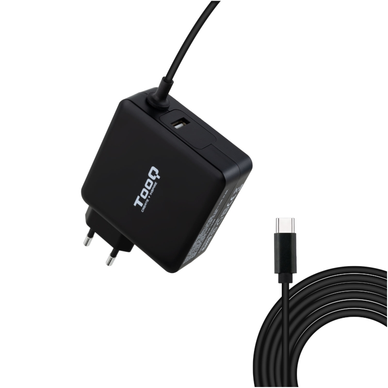 Tooq Cargador Portátil Conector Usb-C 90W