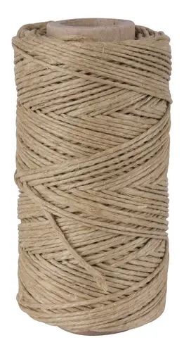 Apli Bobina De Cuerda De Cáñamo 80M 100Gr Marrón