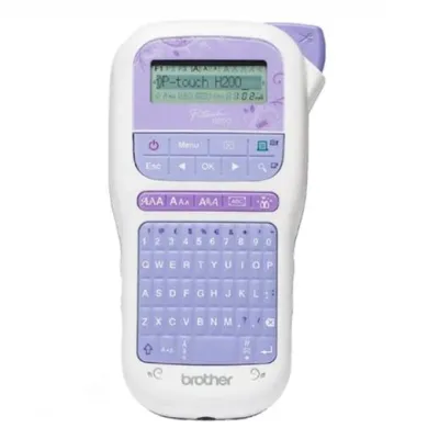 Brother Etiquetadora Electrónica PT-H200 de Mano con Teclado QWERTZ