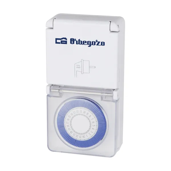 Orbegozo PG 10 Programador 24 Horas IP44 - Potencia 3680W - Intervalos 15 Minutos