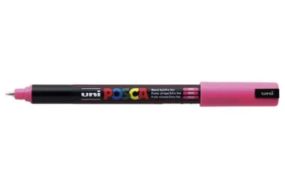 Posca Marcador PC-1MR Punta Extrafina 0.7mm Rosa No Permanente