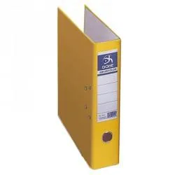Dohe Archivador Palanca Archicolor A4 Lomo Ancho Rado Cartón Forrado PP Amarillo