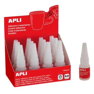 Apli Super Adhesivo Instantáneo 10g - Secado Rápido - Fórmula Resistente