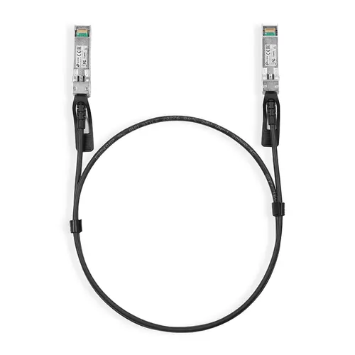 TP-Link TL-SM5220-1M Cable de Fibra Óptica SFP+ DAC Negro 1M