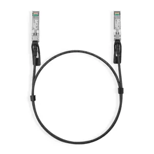 TP-Link TL-SM5220-1M Cable de Fibra Óptica SFP+ DAC Negro 1M