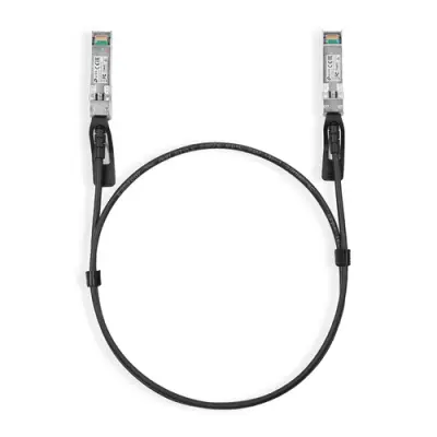 TP-Link TL-SM5220-1M Cable de Fibra Óptica SFP+ DAC Negro 1M