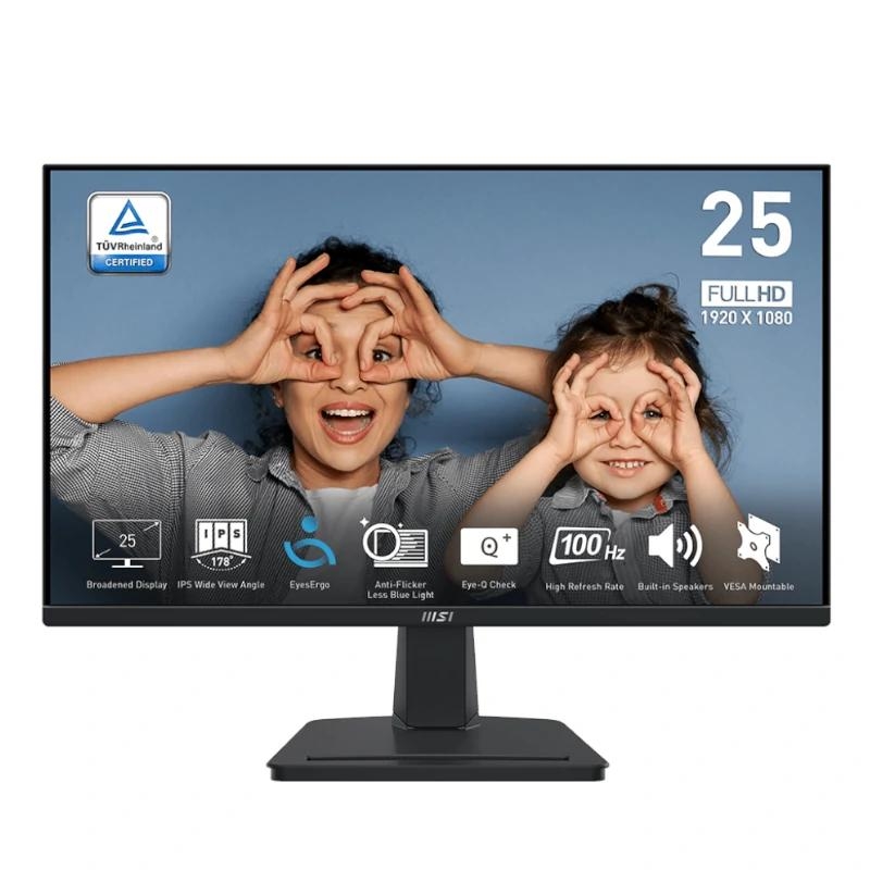 Msi Mp251 Monitor 24.5" Ips Fhd 16:9 100H Vga Hdmi