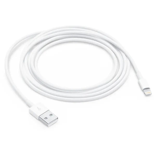 Apple Cable Lightning A Usb-A - Longitud 0.50M - Color Blanco