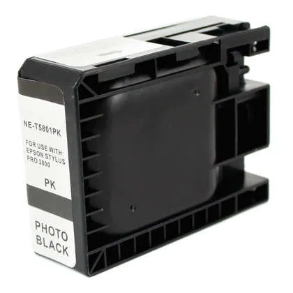 Epson T5801 Negro Photo Cartucho De Tinta Pigmentada Generico - Reemplaza C13T580100