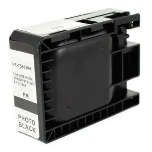Epson T5801 Cartucho de Tinta Pigmentada Negro Photo - Reemplazo C13T580100