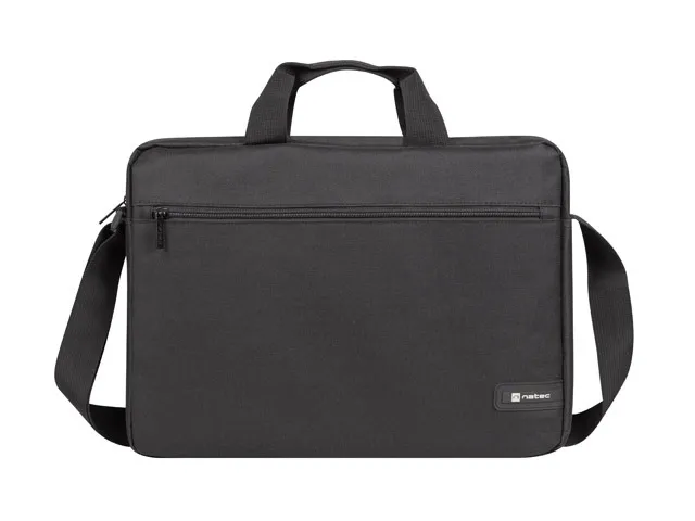 NATEC Maletín Negro 39,6 cm (15.6") Wallaroo para Informática y Electrónica