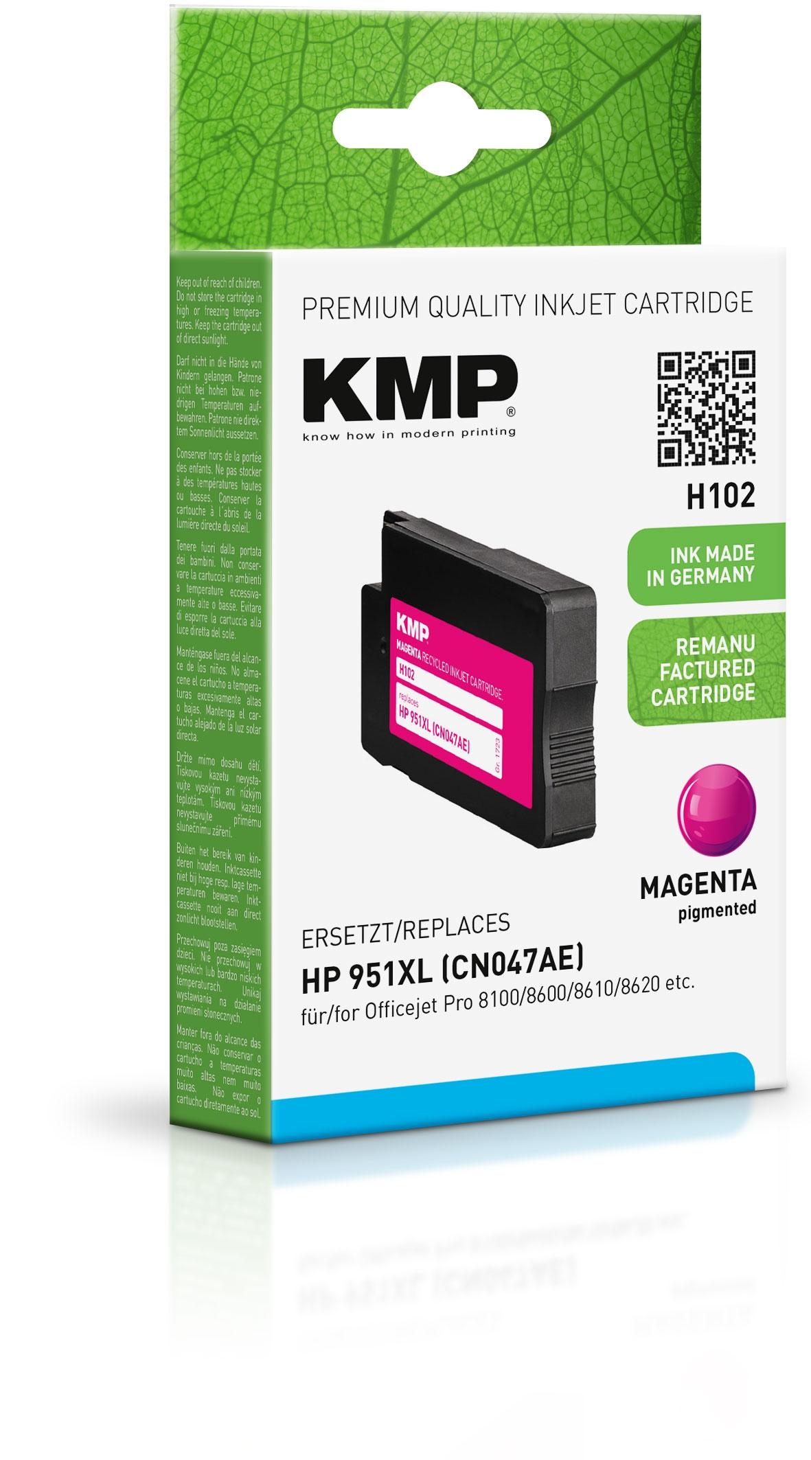 Tinta Kmp Magenta Officejet Pro 8100 8600 - Nº 951 Xl