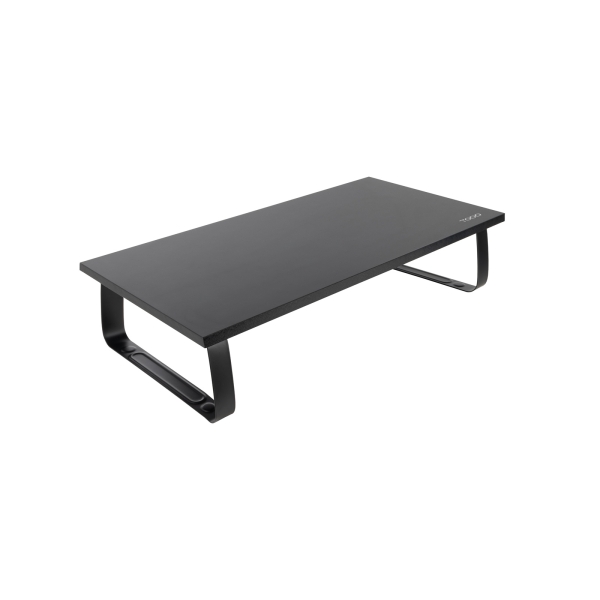 Tooq Tqmr111 Soporte Elevador Para Monitor O Portatil - Madera - Peso Max. 20Kg - Color Negro