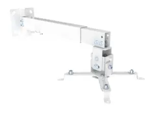 SOPORTE DE PROYECTOR EQUIP INCLINABLE PARA TECHO O PARED 430-650MM HASTA 20KGS COLOR BLANCO