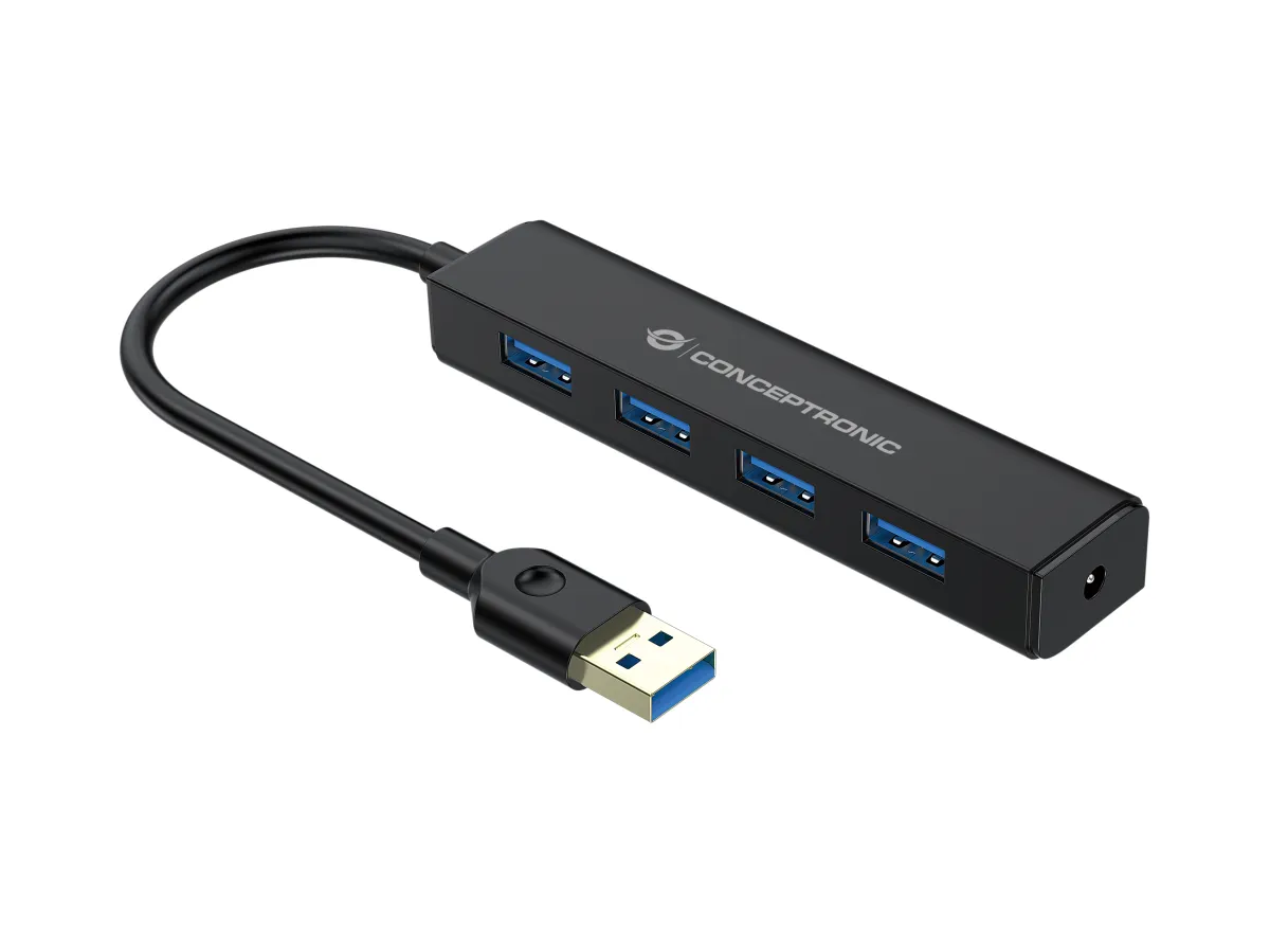 Hub Usb 3.0 Conceptronic 4 Puertos Mini Hub Pocket C4Pusb3