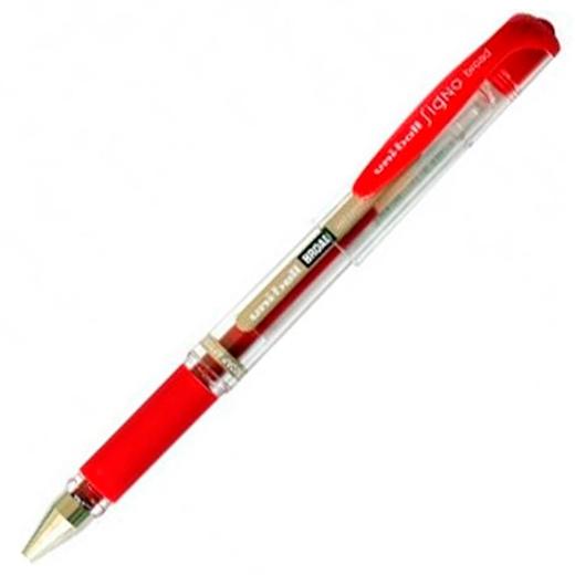Uniball Rollerball Signo Broad Um-153 1.0Mm Rojo Caja 12 Ud