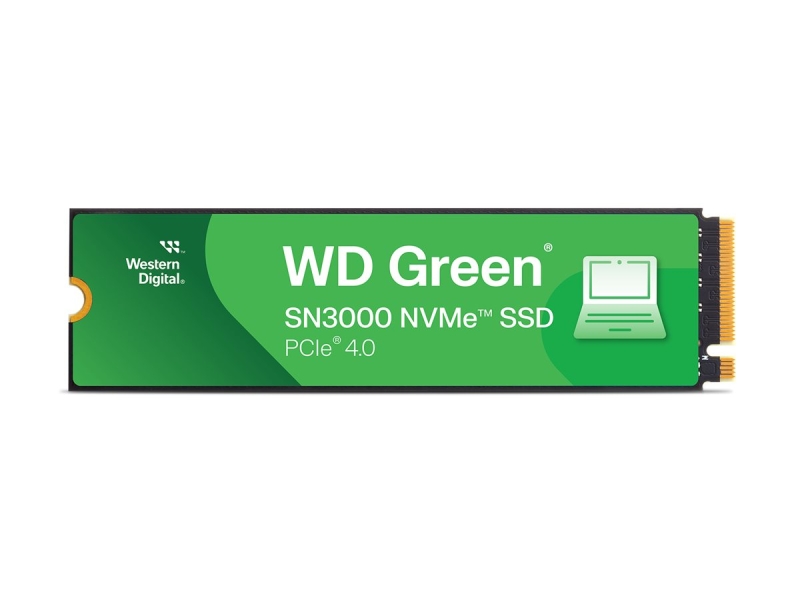 Wd Green Sn3000 Disco Duro Sólida 500 Gb - Pcie 4.0 X4 (Nvme)