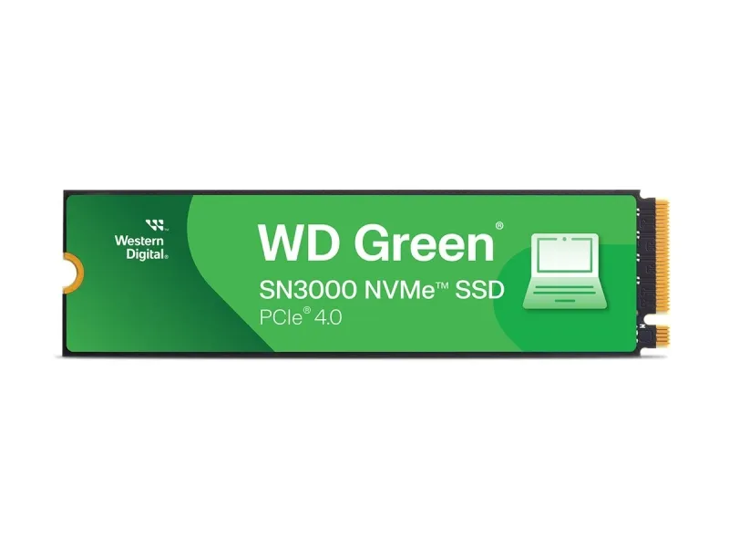Wd Green Sn3000 Disco Duro Sólida 500 Gb - Pcie 4.0 X4 (Nvme)