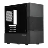 Unykach Aero C25 MicroATX Case con Fuente de Alimentación 500W, Soporte USB-A 3.0 y Audio