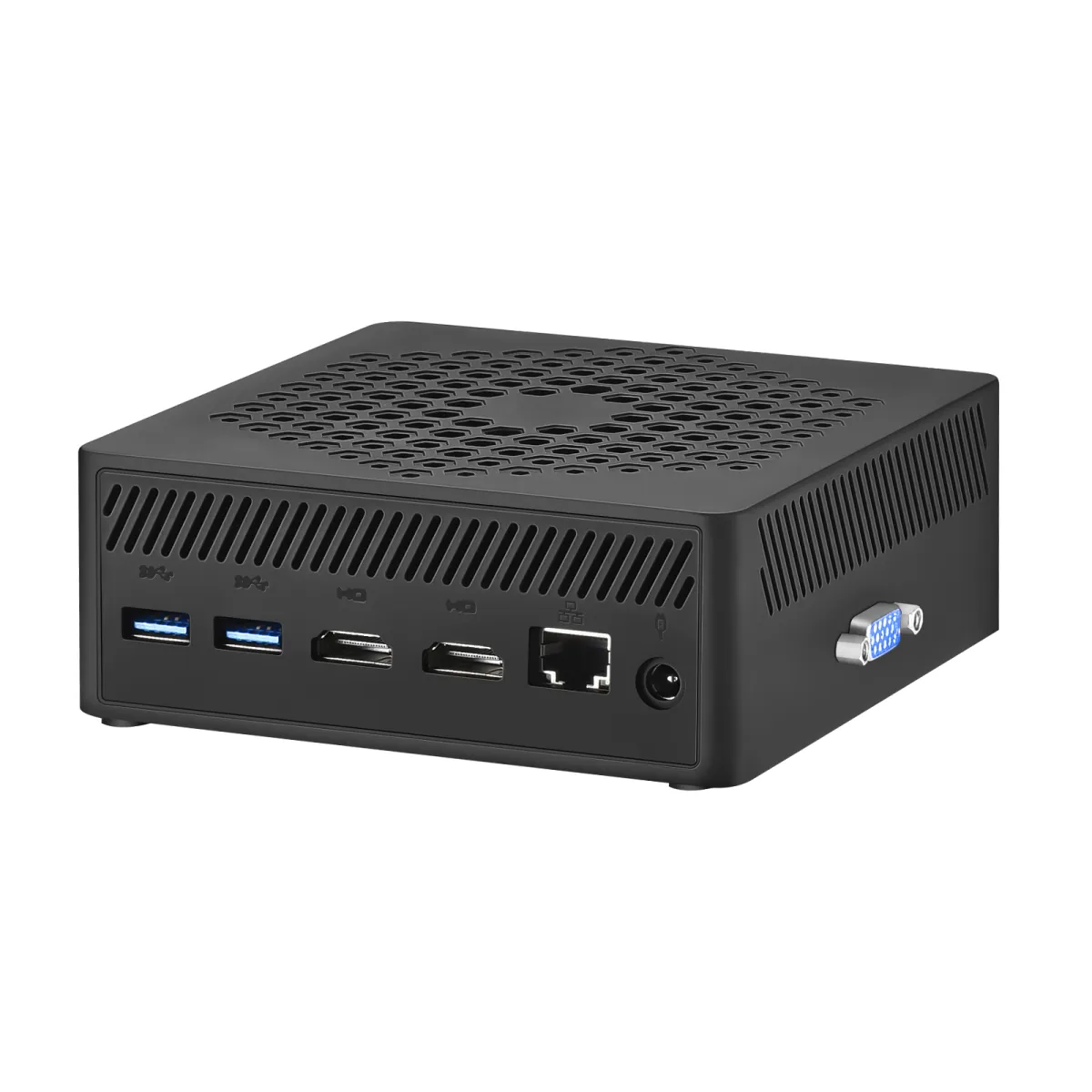 Leotec LEMPC15 PC/estación de trabajo barebone Negro