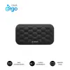 Subblim Ergo Airpadding Reposamuñecas para Raton - Espuma Viscoelástica 65D - Tejido AirMesh Transpirable - Base Antideslizante - Negro
