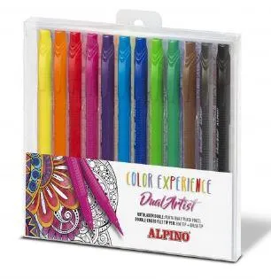 Alpino Rotuladores Color Experience Doble Punta Estuche 12 Unidades