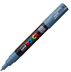 Posca Marcador PC-1M No Permanente Punta Fina 0.7-1mm Gris Pizarra