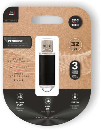 TechOneTech Memoria USB 2.0 32GB Pendrive